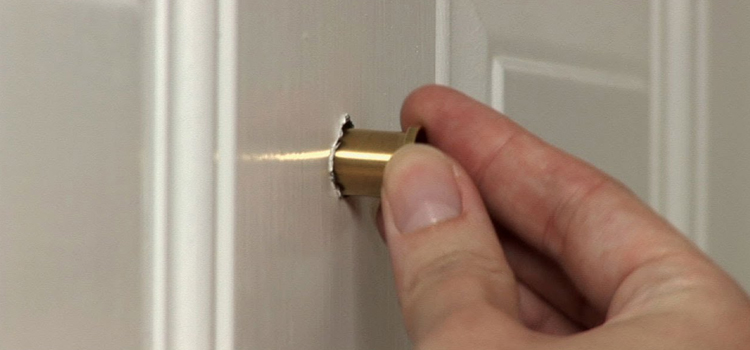 peephole door repair in DeBary
